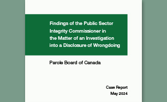 Case Report - Parole Board of Canada (May 2024) - cover thumbnail